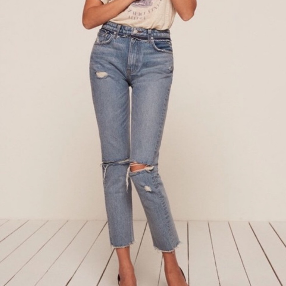 Reformation Julia High Cigarette Jean